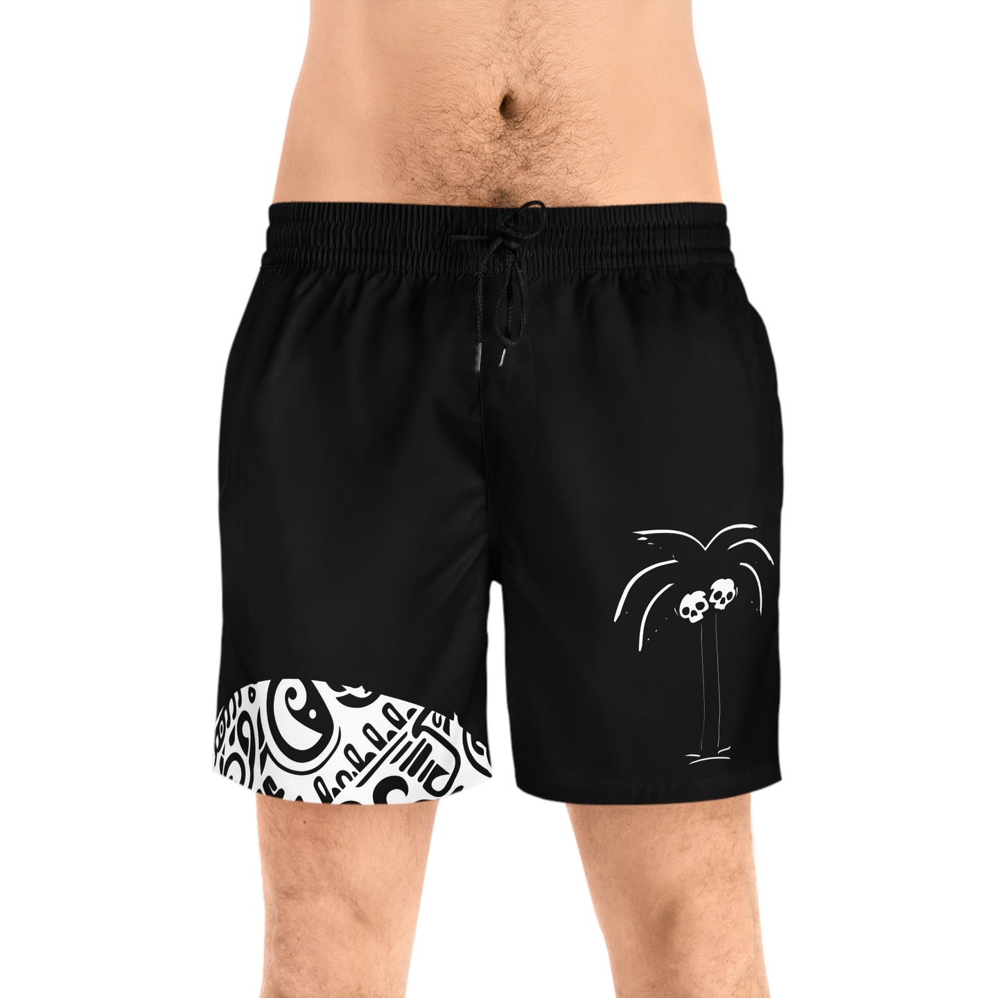 Skull nuts Swim Trunks