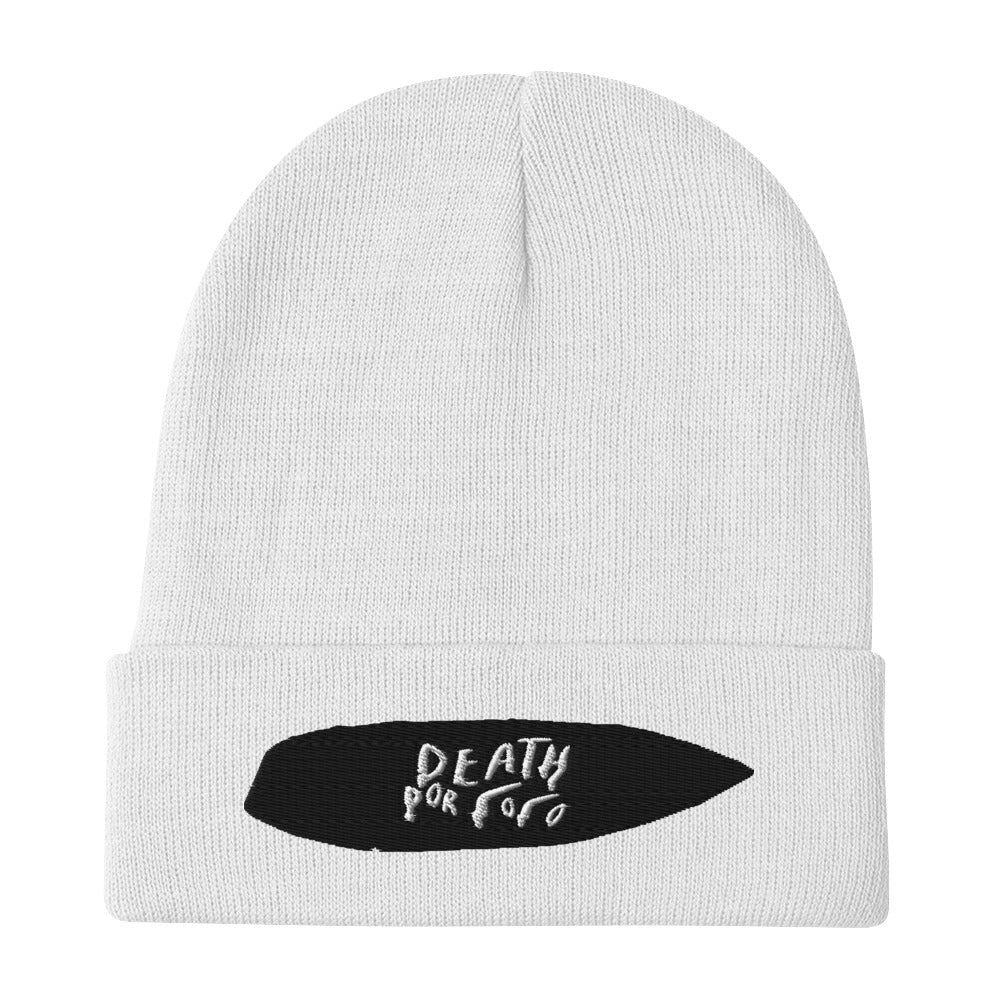 Snowed in Embroidered Beanie