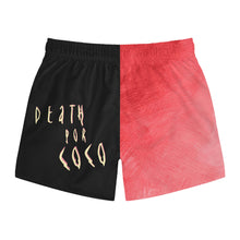 Load image into Gallery viewer, Pinkish Blacked Swim Trunks
