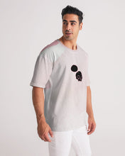 Load image into Gallery viewer, Wavy Tee Pink Brushed skull
