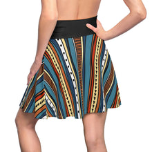 Load image into Gallery viewer, Women&#39;s Skater Skirt Tribal
